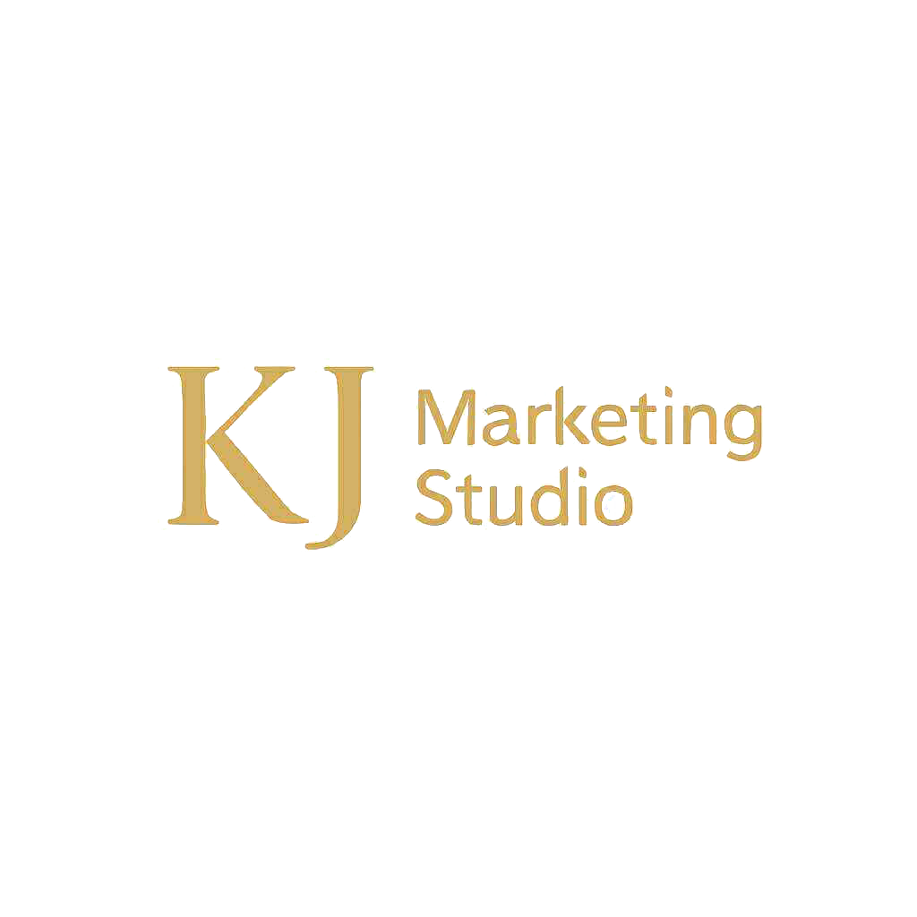 KJ marketing studio logo
